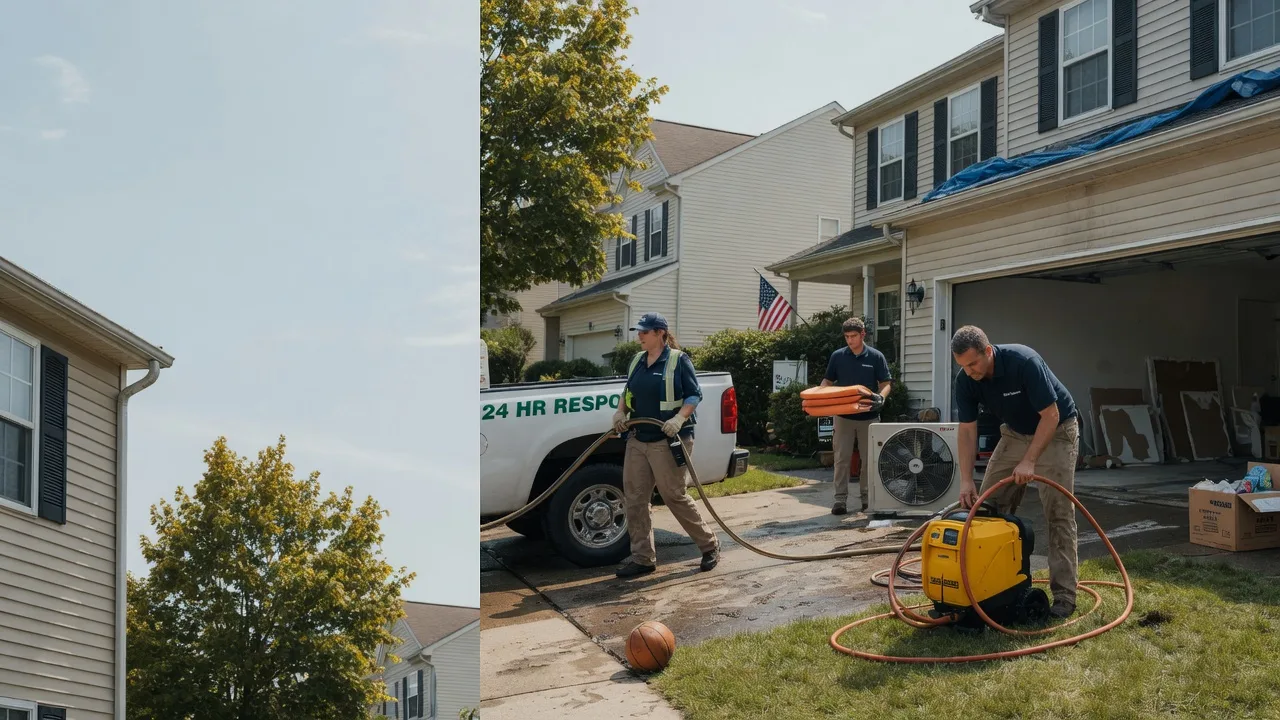Emergency Water Damage Restoration in Hooversville, PA near me